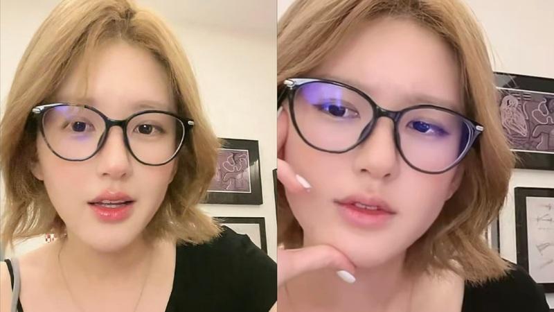 赵露思再开直播,揭露经纪公司荒诞行径。(取材自微博)