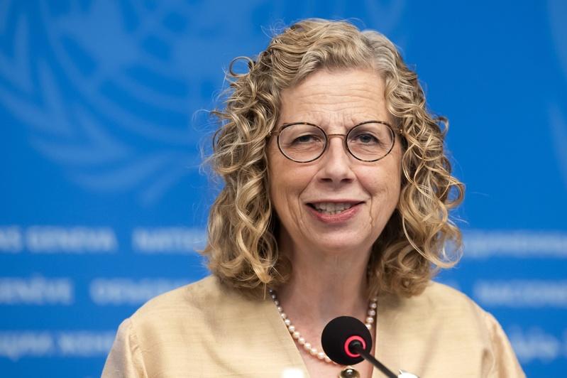 联合国环境规划署首席执行官安德森(Inger Andersen)。欧新社