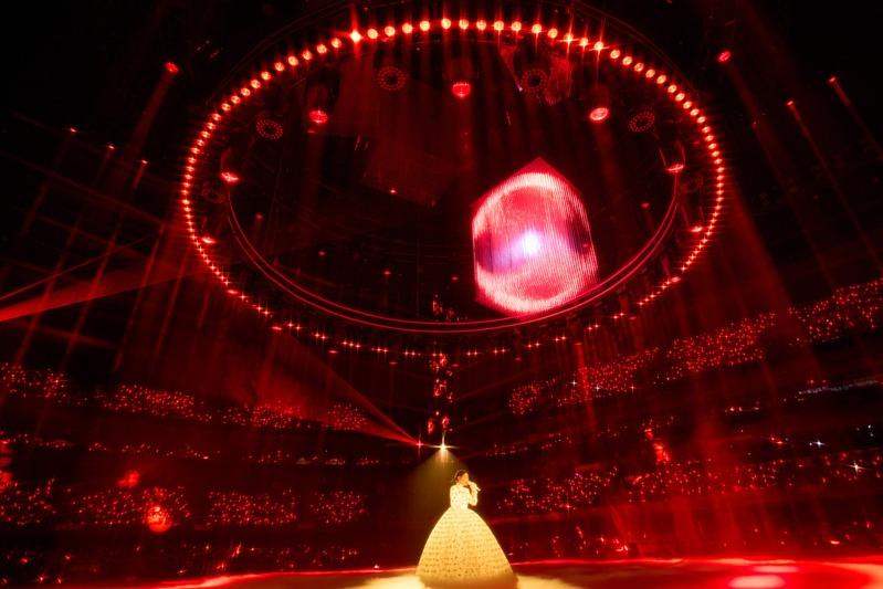 刘若英在中国乌鲁木齐举办「飞行日」4.0版演唱会。(图／相信音乐提供)