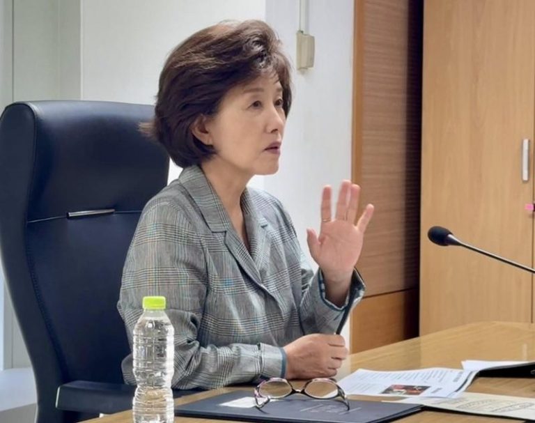 南韩真相和解委员会委员长朴宣映。(截取自朴宣映脸书)