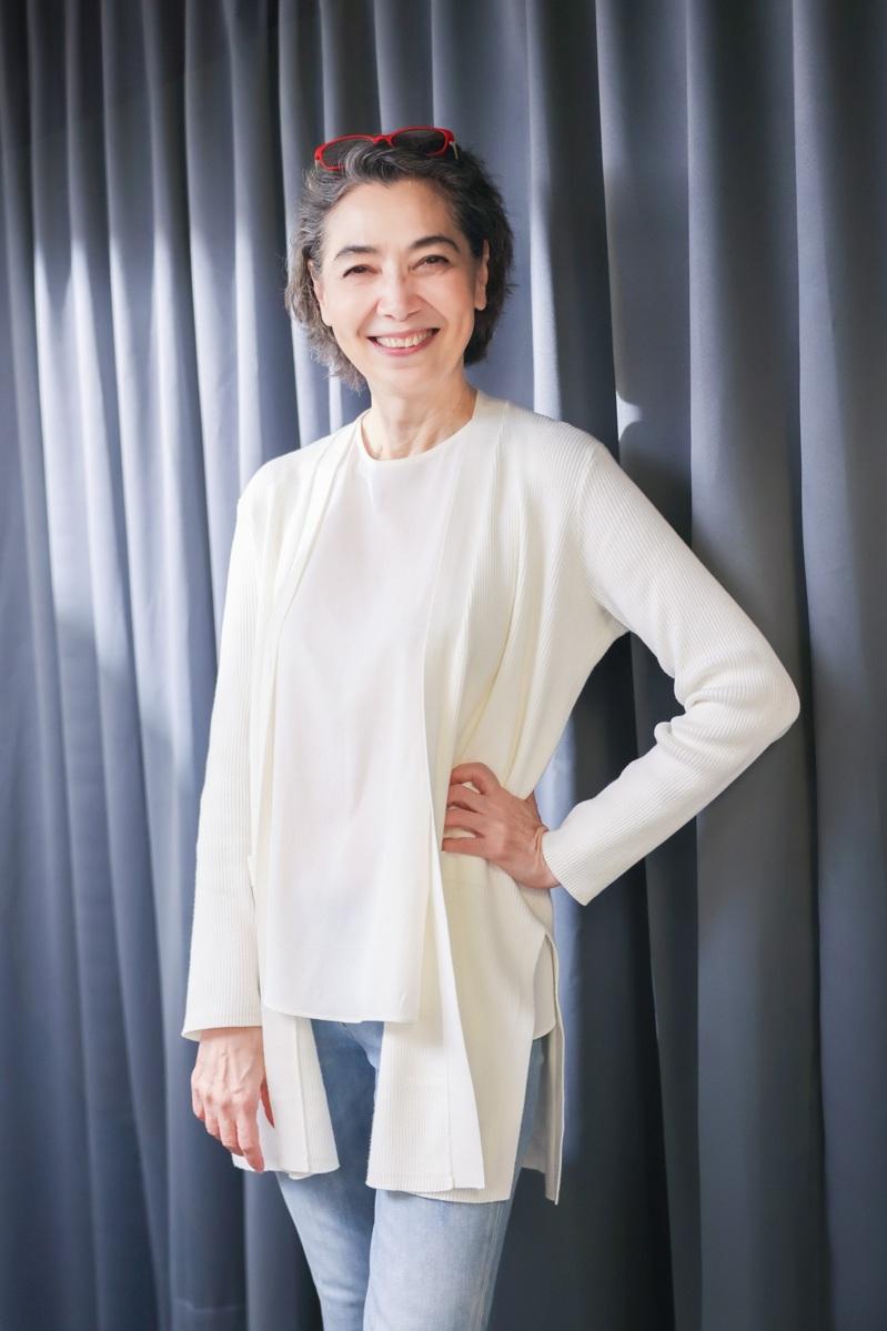 赖佩霞淡定、依旧相信人性,还是很爱人。(记者林士杰/摄影)
