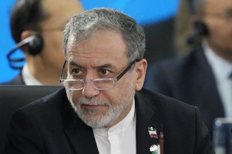 伊朗外交部长阿拉奇（Abbas Araghchi）。（美联社）