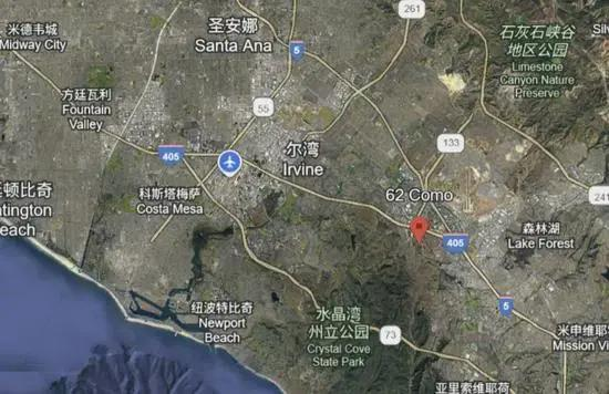 夏海钧家族在尔湾的一处不动产58 Boulder View。（取材自每日经济新闻）