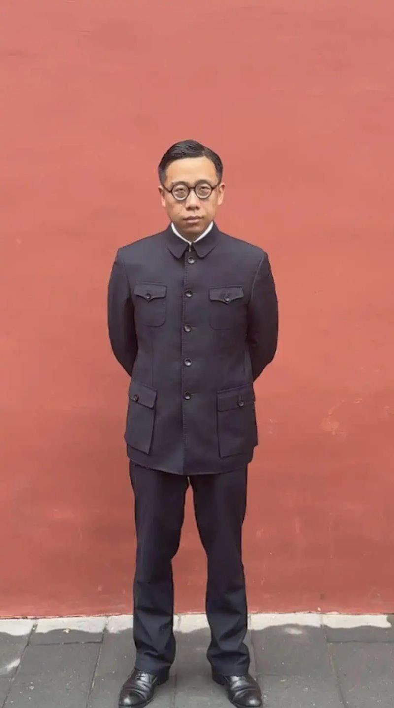付强拍摄的复古照片。(取材自封面新闻)