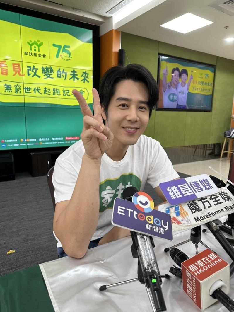 胡宇威年少时家里经济陷窘境,曾靠打工赚学费。记者陈慧贞/摄影