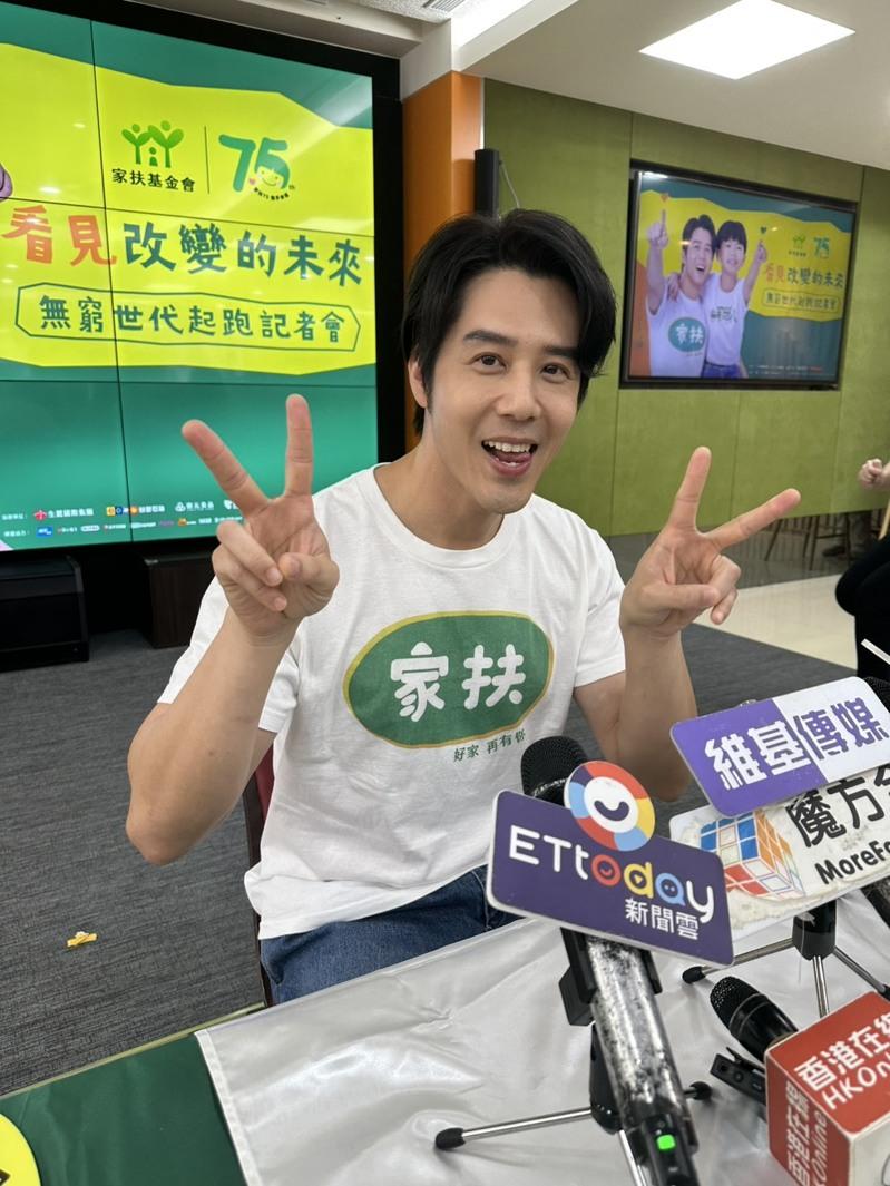 胡宇威年少时家里经济陷窘境，曾靠打工赚学费。记者陈慧贞／摄影