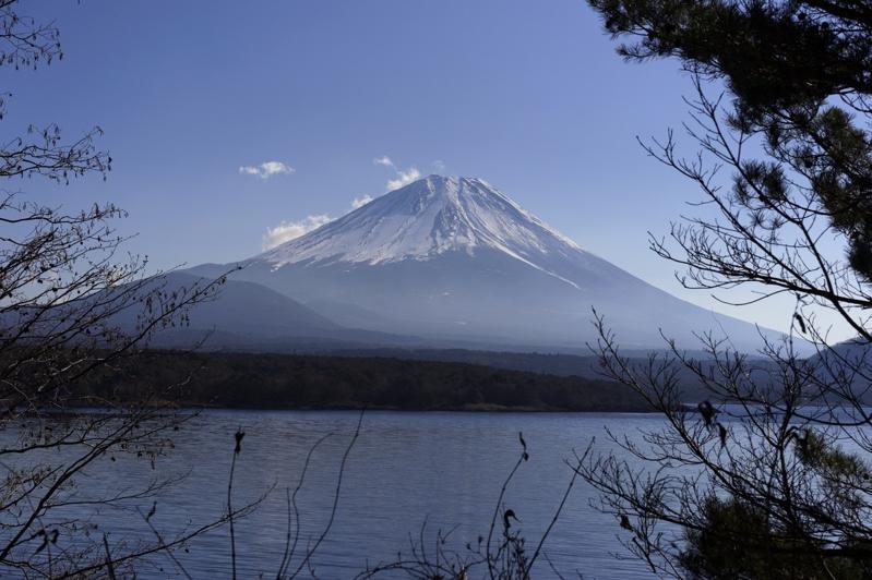 富士山。(欧新社)