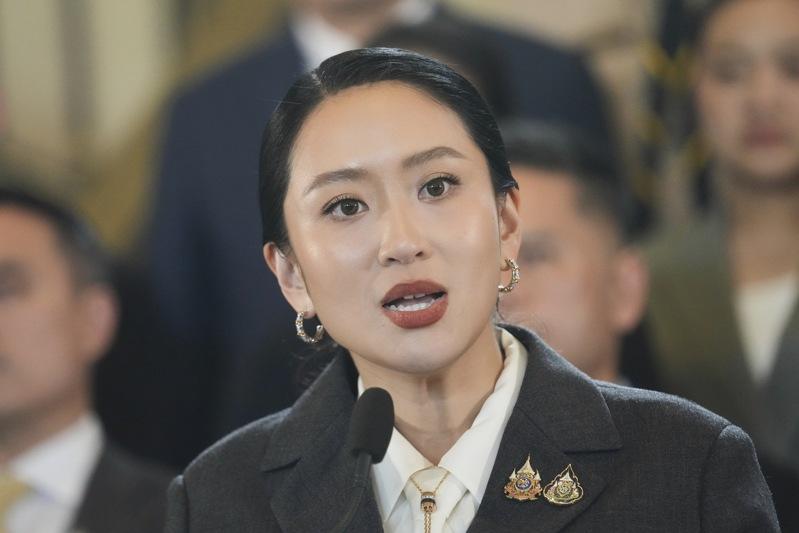 贝东塔（Paetongtarn Shinawatra）。（美联社）
