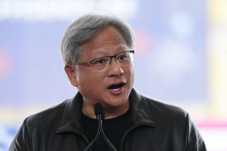 辉达首席执行官黄仁勋。（美联社）