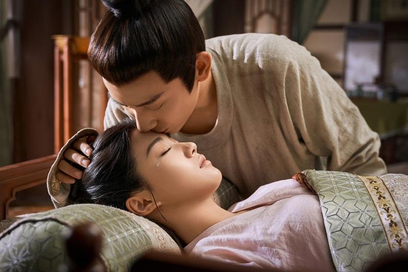 王子奇(右)在「榜上佳婿」中首搭卢昱晓，擦出绝美CP感。（图／爱尔达电视提供）