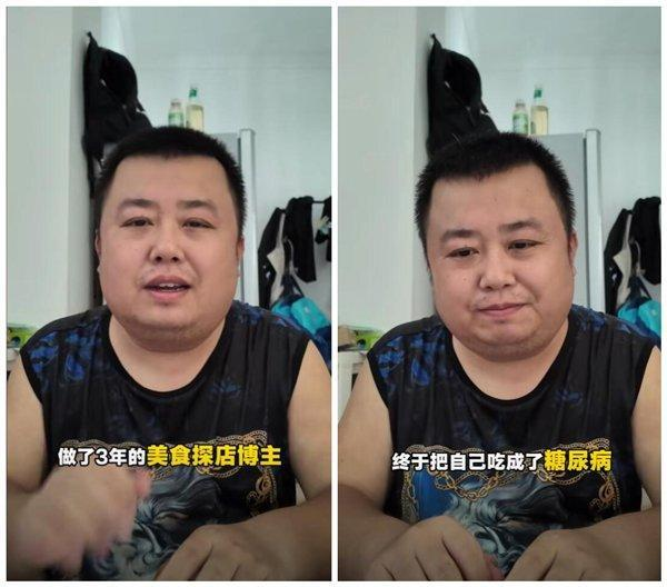 席先生此前的探店视频。(取材自九派新闻／受访者提供)