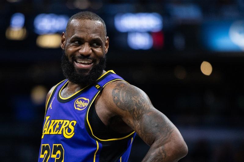 NBA球星詹姆斯。(路透)