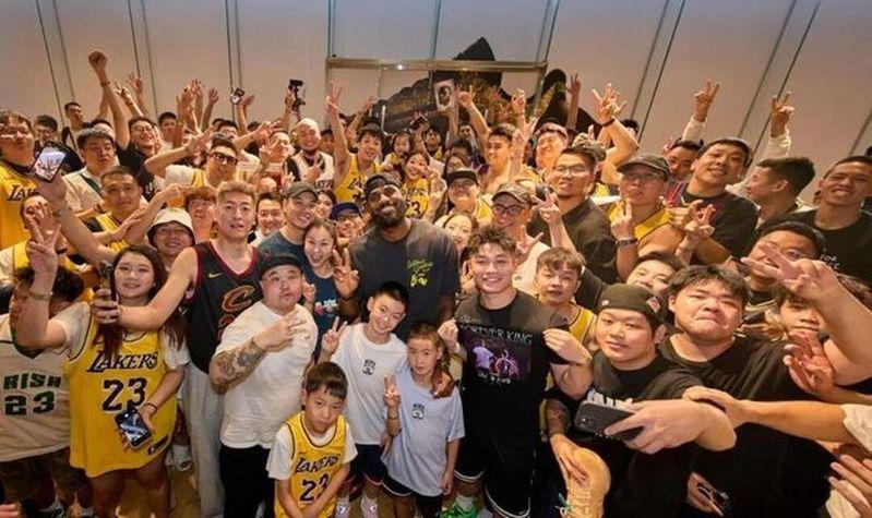NBA球星詹姆斯。（路透）