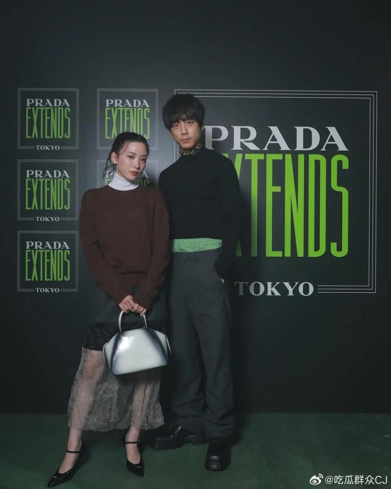 坂口健太郎和永野芽郁同是PRADA品牌大使。（取材自微博）