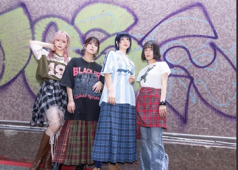Canaco、Kaho、Ayano与Mimori组成的Faulieu准备在台北开唱。图／雅慕斯娱乐