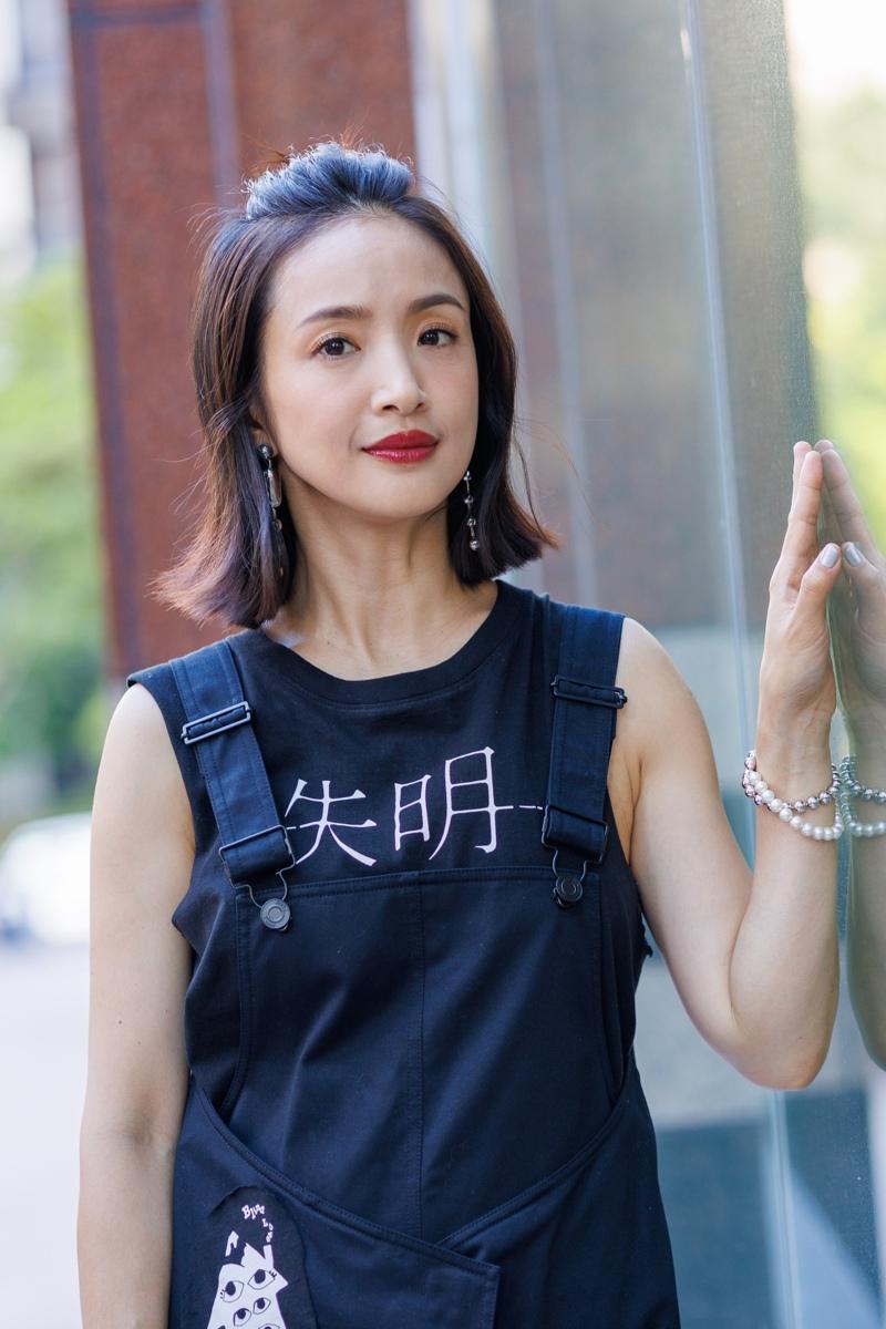 电影「失明」林依晨接受专访。记者沈昱嘉／摄影
