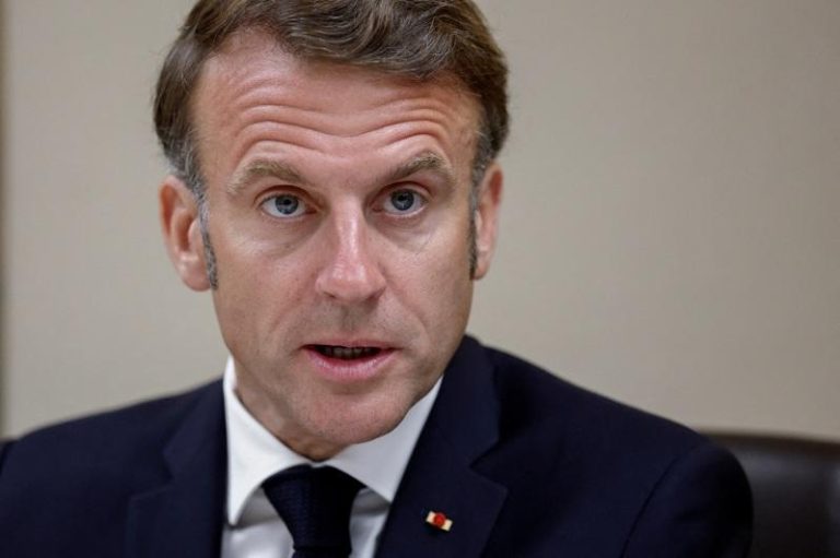 法国总统马克宏（Emmanuel Macron）。路透