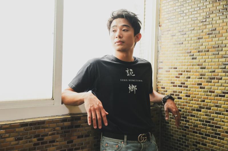 片中初孟轩有不少撞鬼体验，现实生活中他也是敏感体质。记者林士杰／摄影
