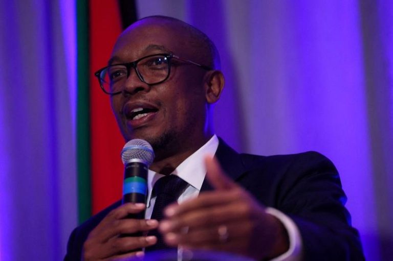 南非贸易部长陶帕克斯（Parks Tau）。（路透）