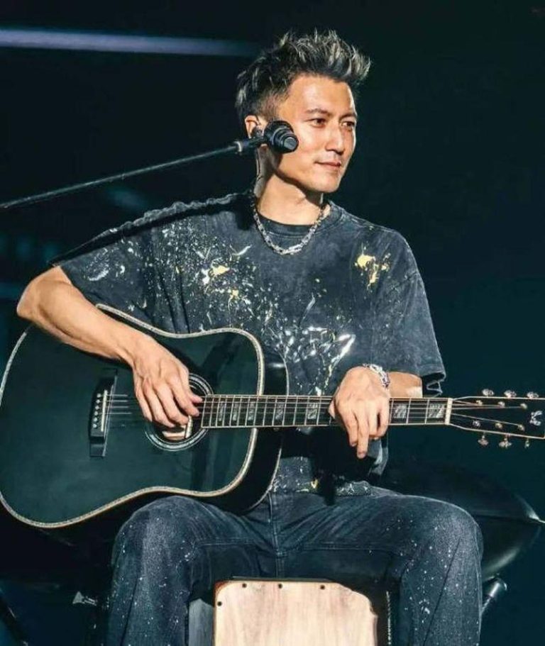 谢霆锋演场现场。（视频截屏）