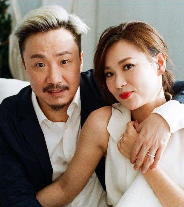 郑中基(左)、余思敏14年婚姻画下句点,两人为赡养费对簿公堂。(取材自Instagram)