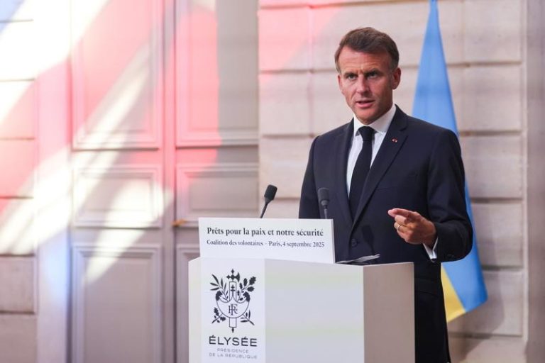 法国总统马克宏（Emmanuel Macron）。欧新社