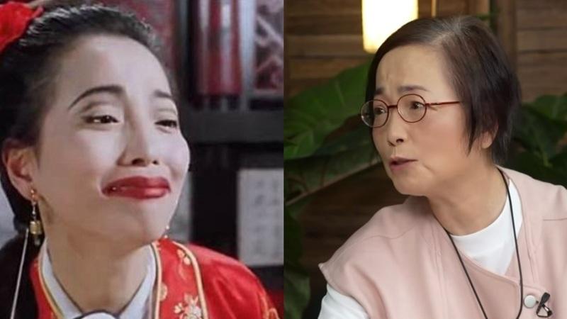 苑琼丹因在周星驰电影「唐伯虎点秋香」中饰演石榴姐大受欢迎。(取材自微博、冰姐的花样人生YT)
