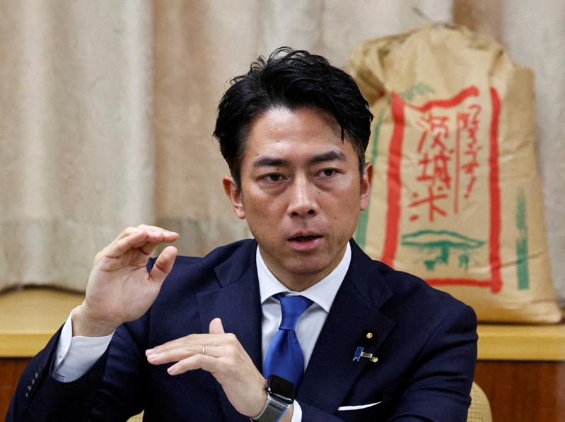日本农林水产大臣小泉进次郎。路透