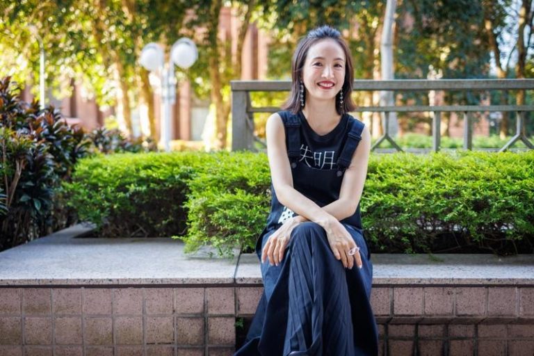 电影「失明」林依晨接受专访。记者沈昱嘉／摄影