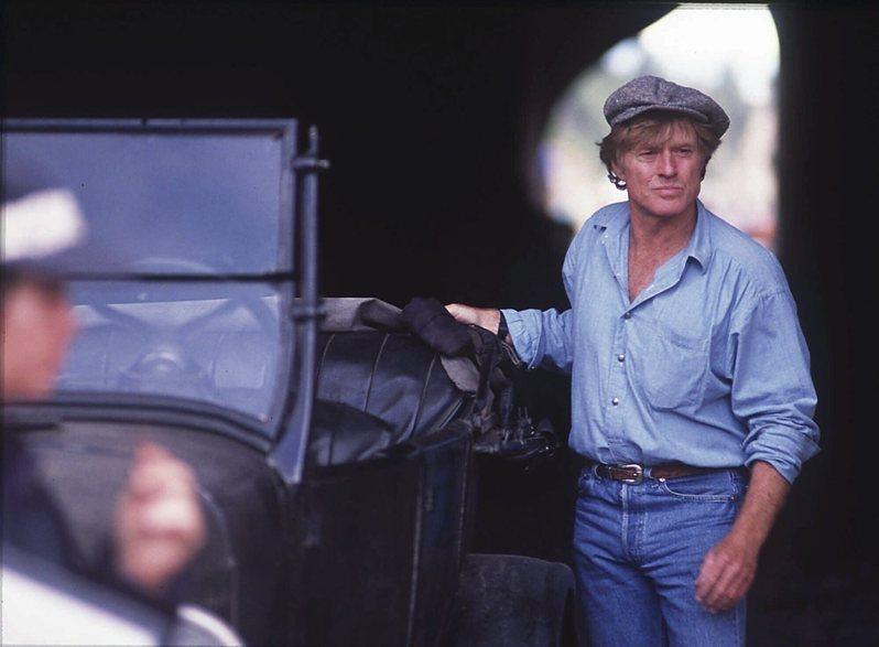 劳勃瑞福（右）与保罗纽曼（左）1969年主演的「虎豹小霸王 」（Butch Cassidy and the Sundance Kid）成为影史经典，并一炮而红。（美联社）