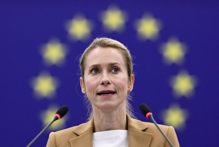 欧洲联盟外交暨安全政策高级代表卡拉斯（Kaja Kallas）。欧新社