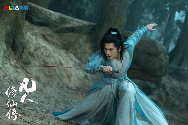 杨洋主演「凡人修仙传」，武打戏讨论度破表。图／爱尔达电视 提供
