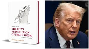 【禁闻】获赠《法轮功受迫害25年报告》 川普回函