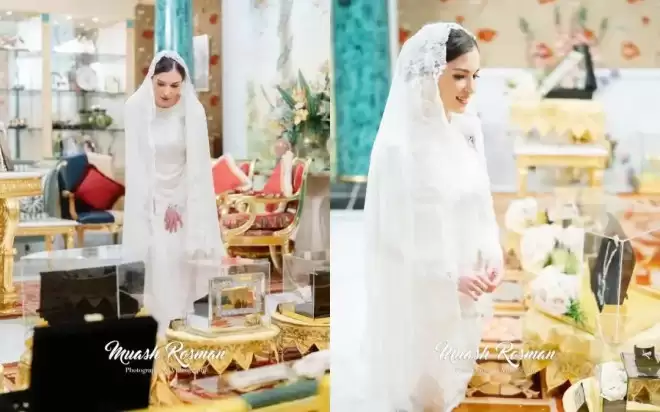 亚洲最帅王子火出圈，颜值高会开飞机会马球，混血妻子银纱裙奢华