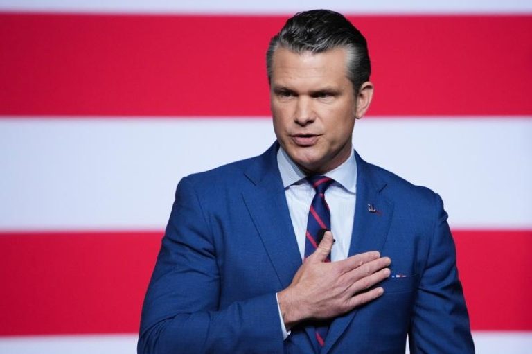 美国国防部长赫塞斯（Pete Hegseth）。美联社