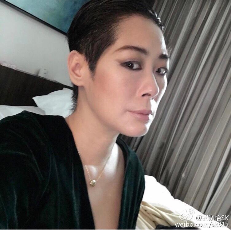 关淑怡。（翻摄自关淑怡微博）