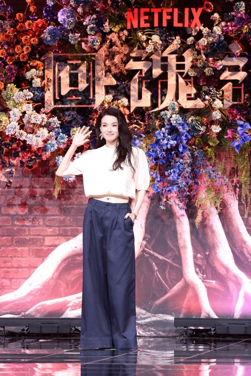 舒淇（左）和李心洁擦出不少火花。（记者林士杰／摄影）