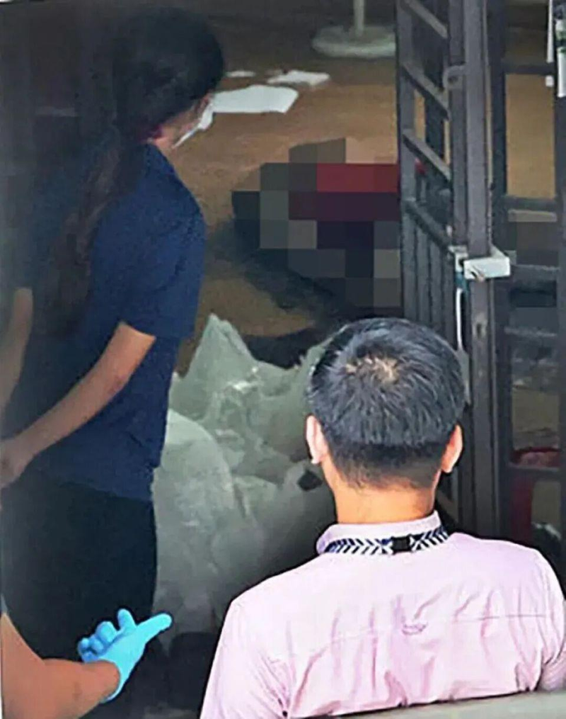 徐娜。(取材自潇湘晨报/图源:新加坡警察部队)