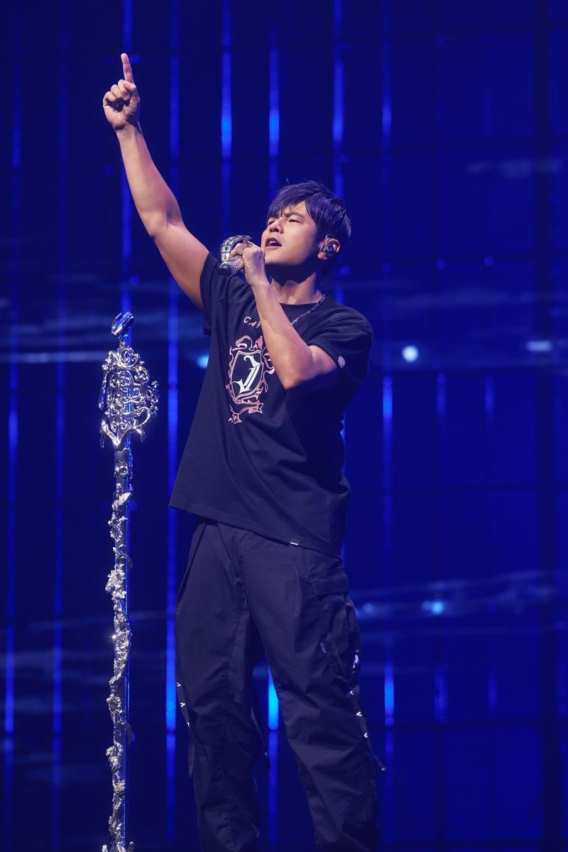 周杰伦谱写新纪录,成为上海体育场演唱会观众人数最多的歌手。(图/杰威尔音乐提供)