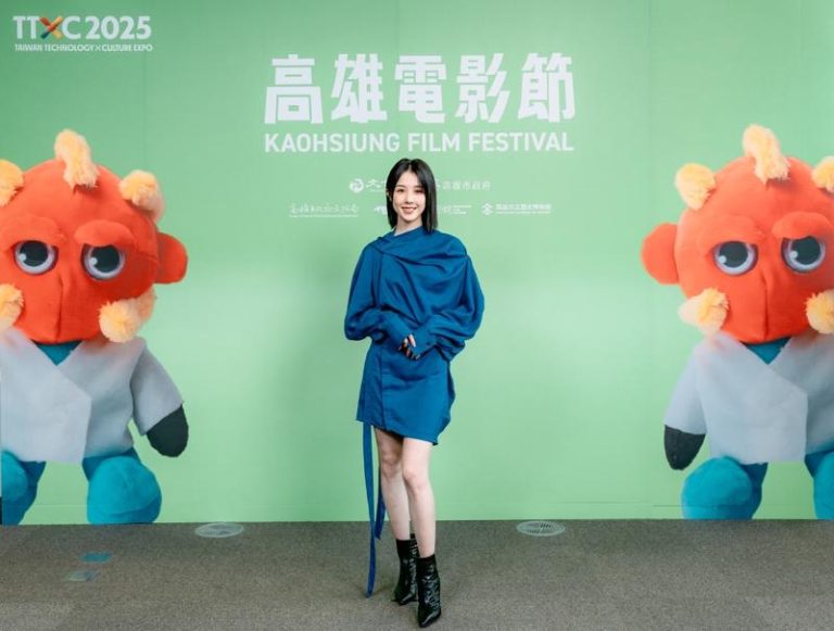 邵雨薇出席高雄电影节活动。图／高雄电影节提供