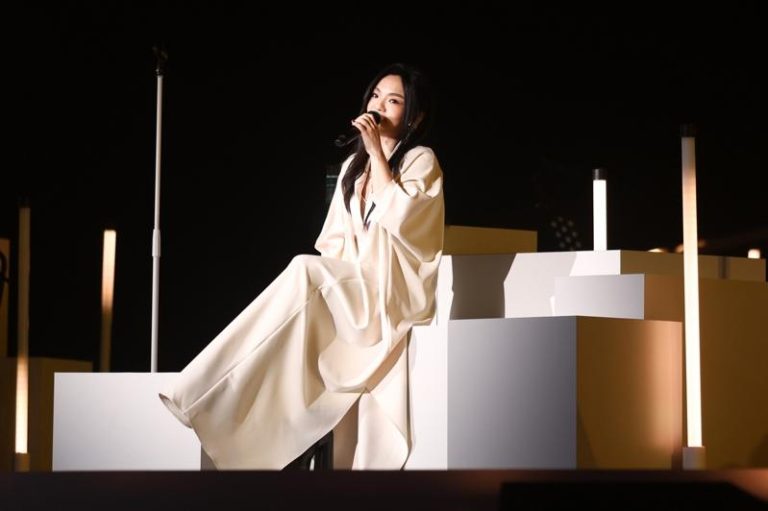 徐佳莹精心挑选多首私房歌单，缔造一波波惊喜。（高雄流行音乐中心提供）