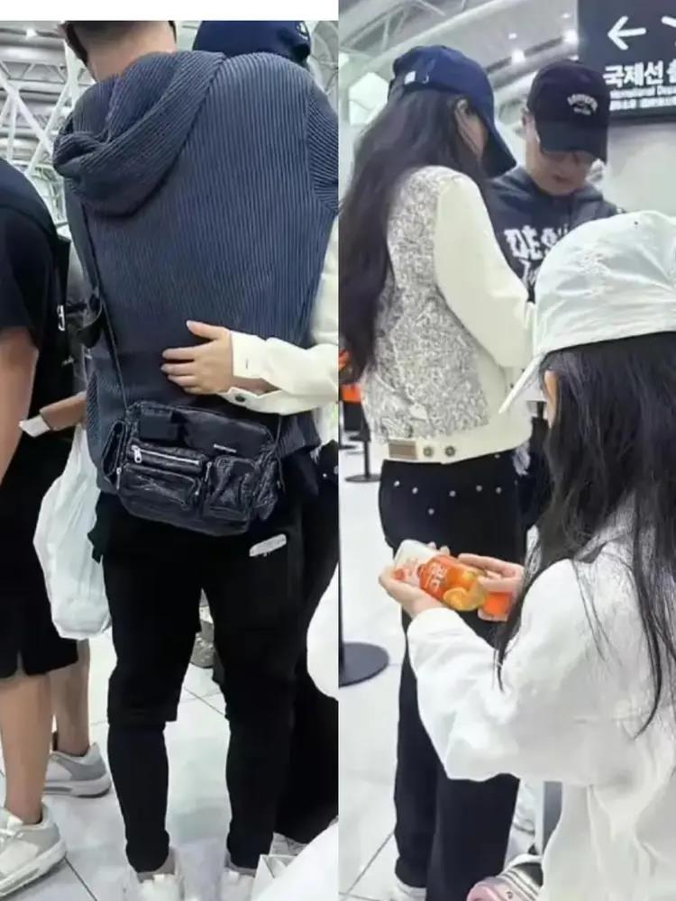 汪峰和森林北在新疆吃饭，难舍难分。（视频截屏）