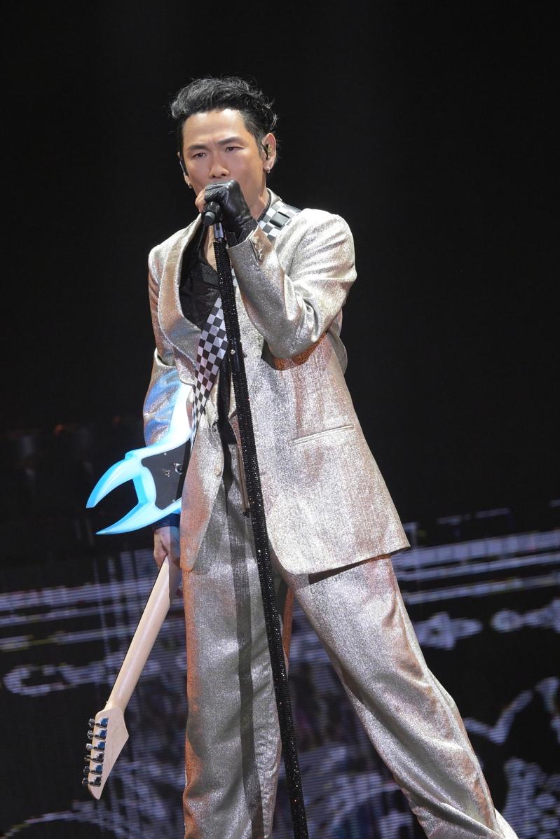 林志颖带来「不是每个恋曲都有美好回忆」。图/杜德伟Get up演唱会主办方提供