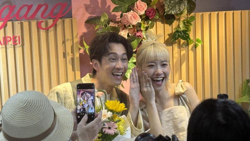 陈汉典娶回Lulu。(图／读者提供)