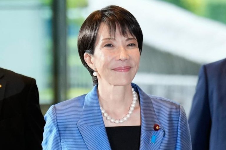 日本自民党总裁高市早苗成为日本宪政史上首位女性首相。（美联社）