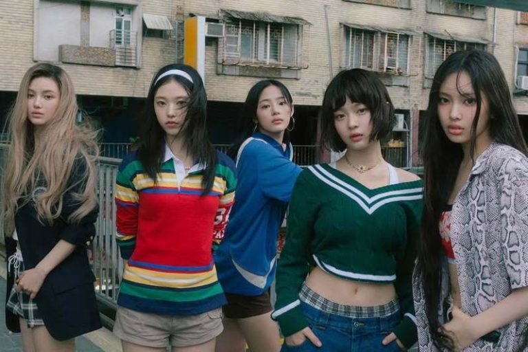 NewJeans之母回归 闵熙珍成立新公司OOAK 业界关注 南韩女团 NewJeans来台取景拍摄「How Sweet」MV,传统公寓的背景非常「台湾感性」。图/取自NewJeans IG