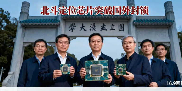 武汉大学攻克北斗芯片技术 打破高通博通封锁 武汉大学团队攻克北斗高精度芯片技术。(取材自中工网)