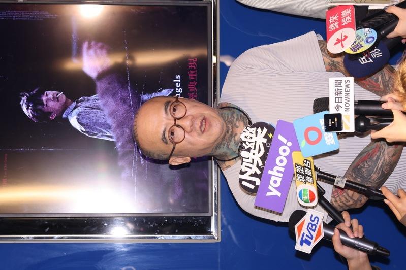 钢铁爸是颜正国生前的好友，也帮忙处理后事。记者王聪贤／摄影