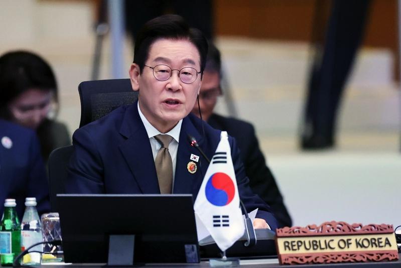 南韩总统李在明。(欧新社)