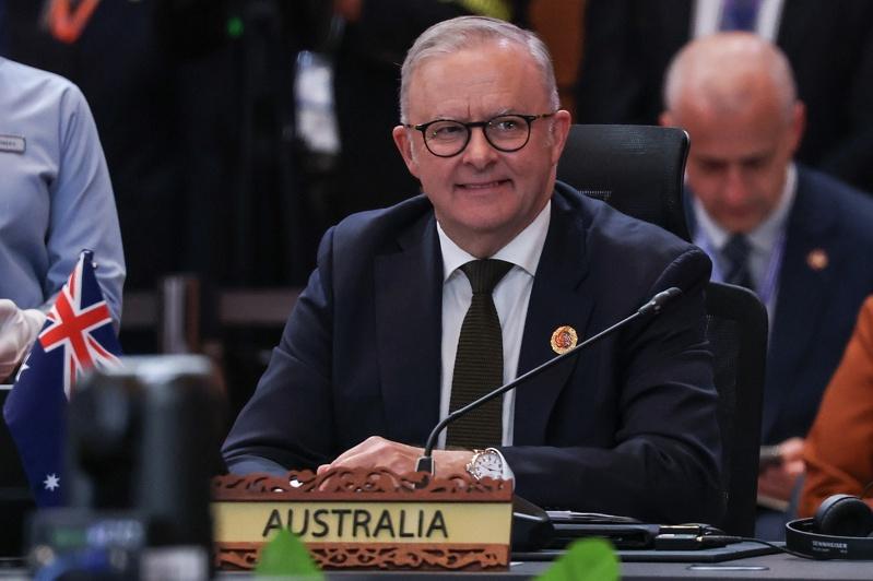 澳洲总理艾班尼斯(Anthony Albanese)。欧新社